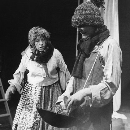 Birgit Hering und Renate Spona in Die Kleine Hexe